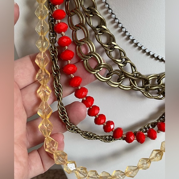 FOSSIL | Antique Style NECKLACE with BIRD! - Picture 4 of 14